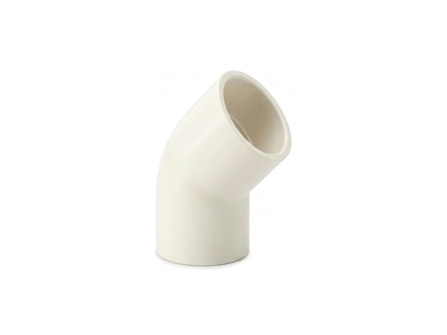 Finolex PVC-U 45° Elbow SCH-80 3/4 Inch (26.67 mm) – ASTM Plumbing Fitting