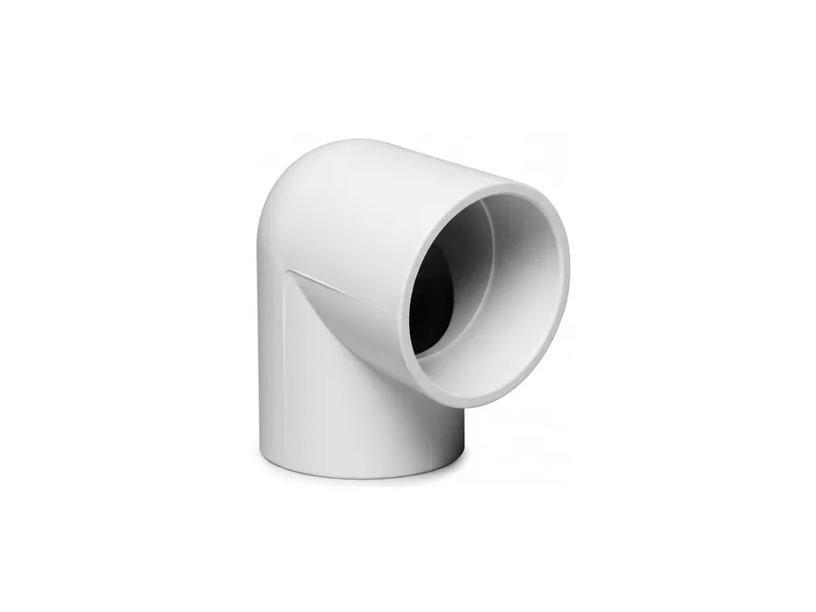 Finolex PVC-U Threaded Elbow SCH-80 1/2 Inch (21.34 mm) – ASTM Plumbing Fitting