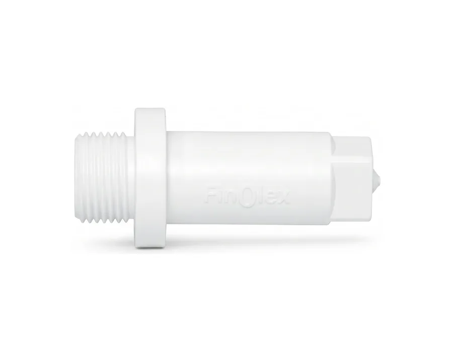 Finolex PVC-U Threaded End Plug SCH-80 1/2 Inch (21.34 mm) – ASTM Plumbing Fitting