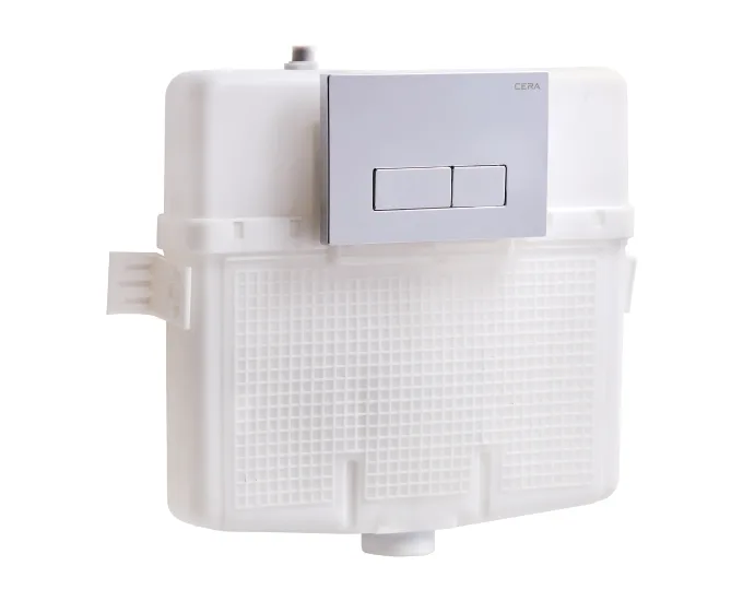 CERA Chevron Concealed Cistern without Knob and Frame 500 x 90 x 460 mm