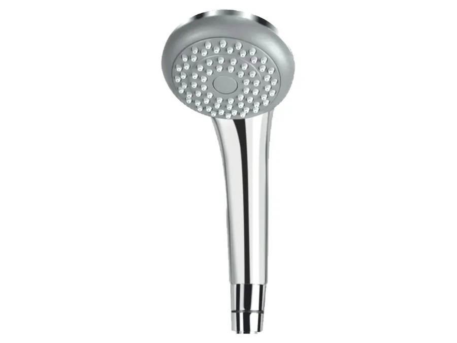 Single Function Hand Shower with Hook, Fixing Kit & 1.5 m SS Chrome Plated Hose 80 mm, Dia 3" Hand Shower - Single Flow Kerovit