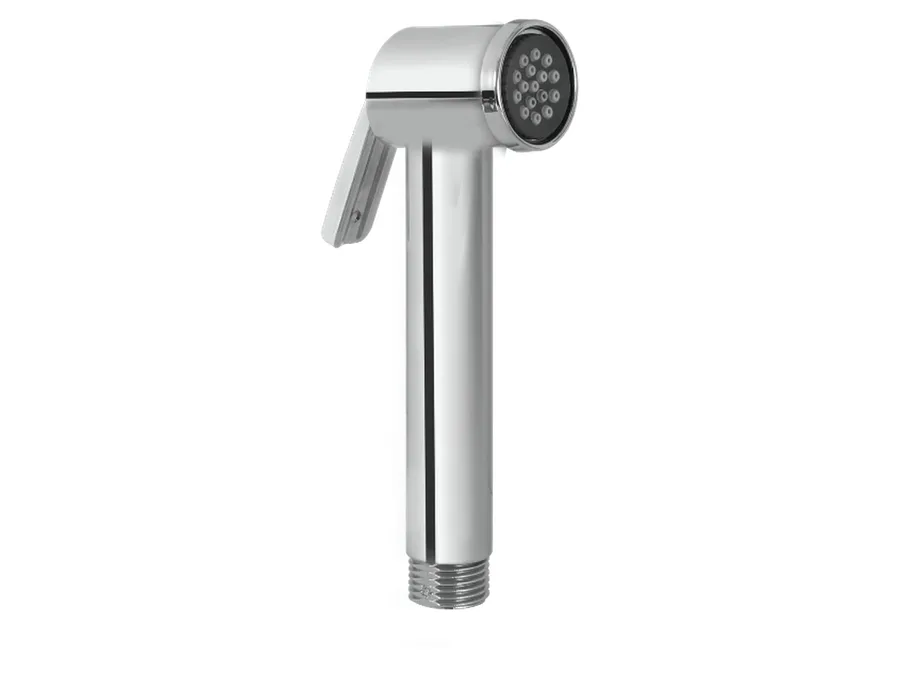 ABS Health Faucet (Rubit Cleaning System), Lift-Up Function with Hook & 1 m SS Chrome Plated Hose Health Faucet Kerovit