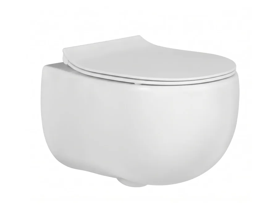 Opula Rimless Washdown Wall Hung WC with In-Built Jet - White