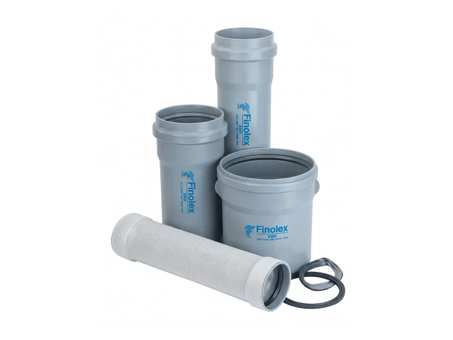 Finolex ISI Ringfit Agriculture PVC Pipe Class 2 (4 kgf/cm2) 6 Mtr 315mm (12 inch) Irrigation Pipe