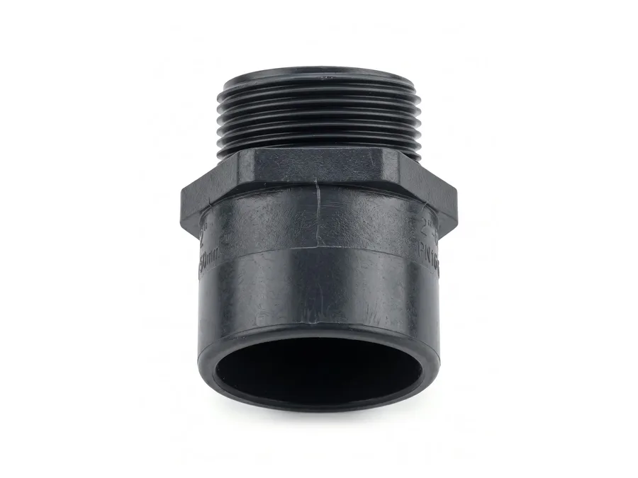 Finolex Heavy Rigid PVC Male Threaded Adaptor (M.T.A.) 6 kgf/cm2 110mm (4 inch) Agriculture Fitting