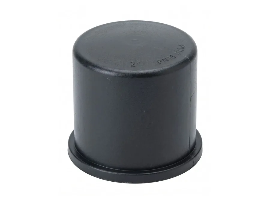 Finolex Heavy Rigid PVC End Cap Threaded 75mm (2-1/2 inch) Agriculture Fitting