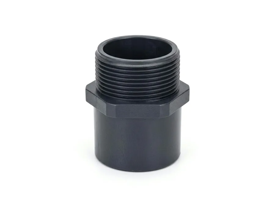 Finolex Heavy Rigid PVC Reducer Male Threaded Adaptor (M.T.A.) 6 kgf/cm2 25x20mm (3/4 x 1/2 inch) Agriculture Fitting