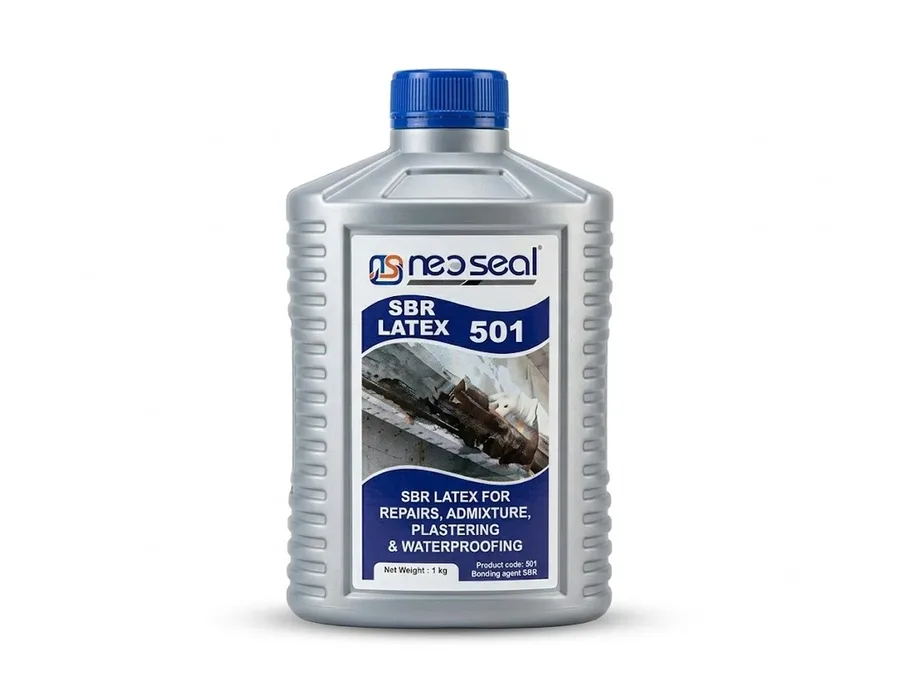 Neoseal 501 SBR Latex Waterproofing Admixture for Repairs & Plastering - 10kg