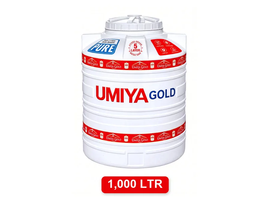 Umiya Gold 5 Layer Water Tank 1,000 Litre