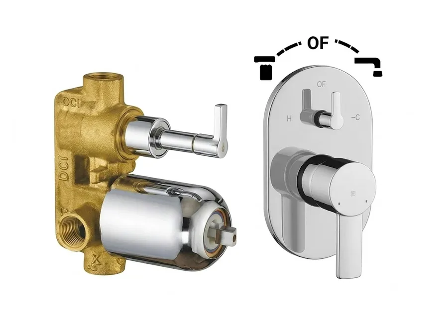 DCI AI Prime Single Lever High-Flow Diverter Upper Part Z682