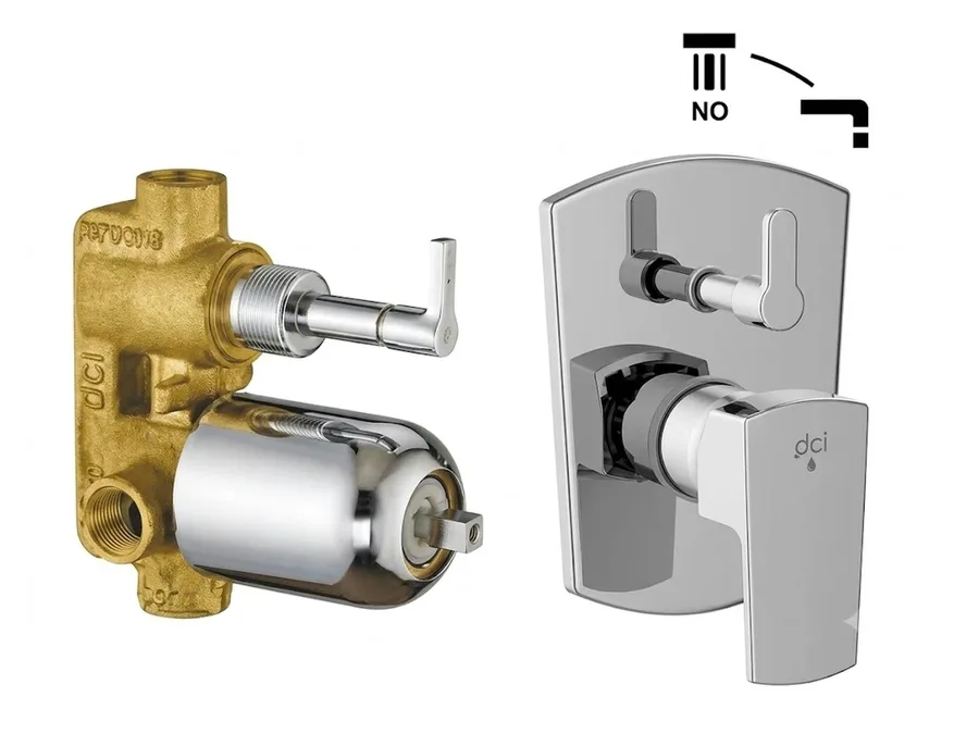 DCI Kubix Premium Single Lever High-Flow Diverter Set FZ782