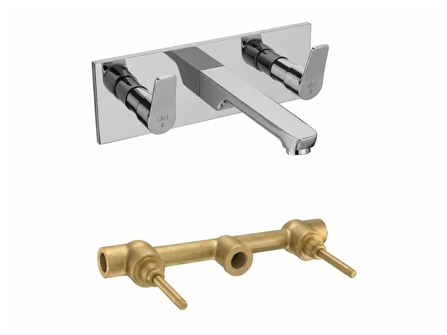 DCI Oria Two Handle Basin Mixer Upper Part Z814