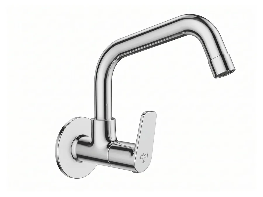 DCI Oria Pillar Cock with Extended Swinging Spout Heavy (Table Mounted) Z824
