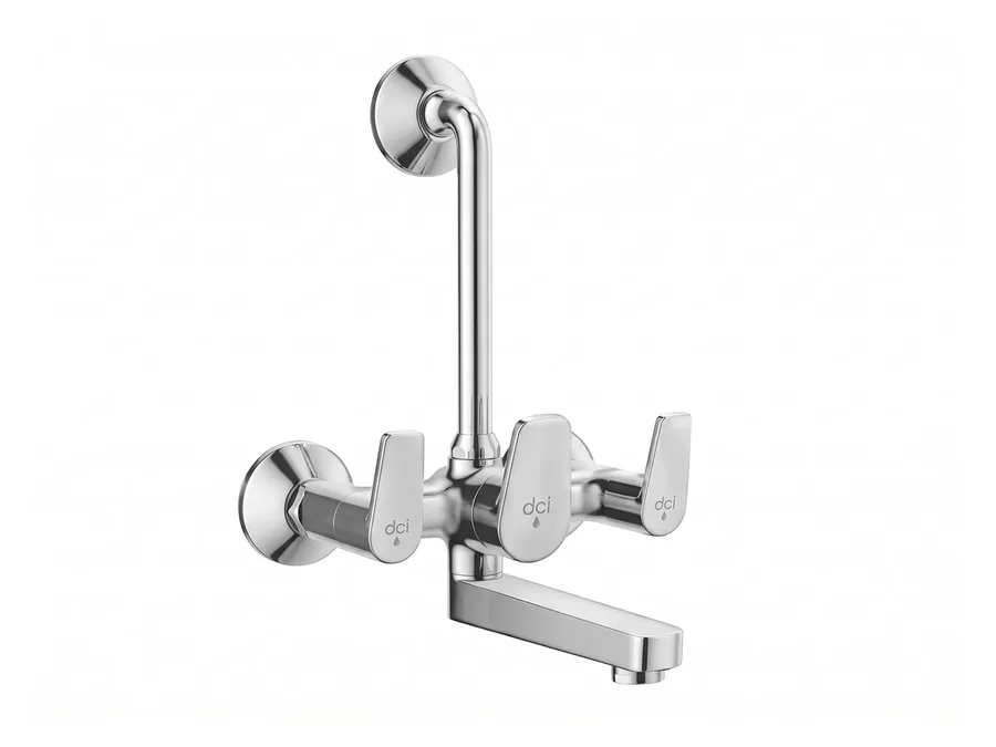 DCI Oria Wall Mixer Telephonic with Wall Bend for Arrangement of Overhead Shower (Wall Mounted) Z836