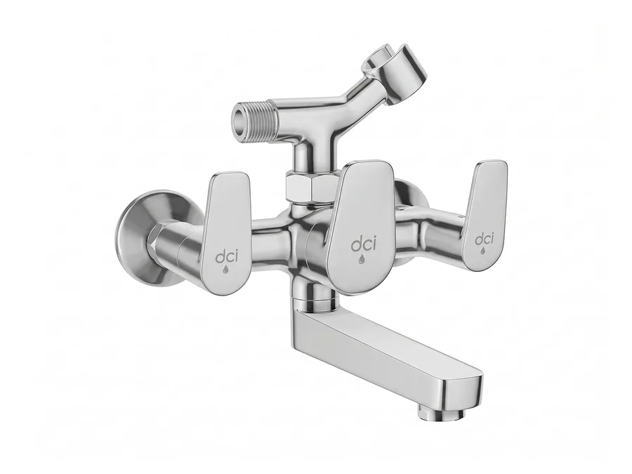 DCI Oria Wall Mixer Telephonic with Crutch for Arrangement of Telephone Shower (Wall Mounted) Z837