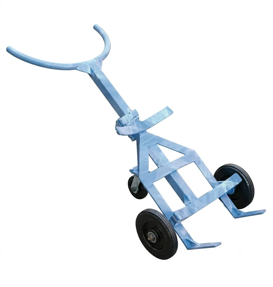UHMW Drum Trolley – Heavy Duty Barrel Mover for Industrial Use