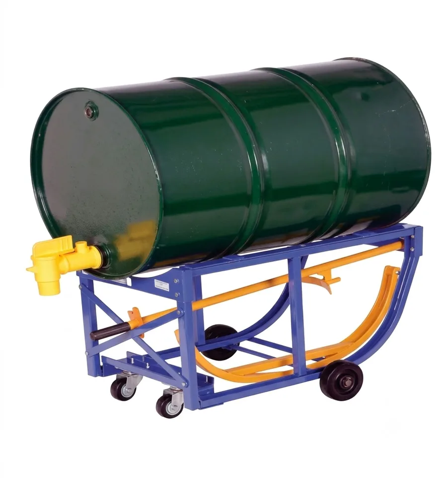 Drum Handler – Drum Cradle Trolley for Easy Pouring & Moving