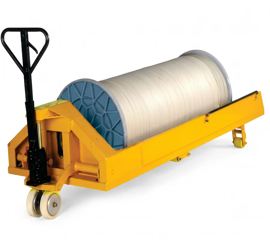 Beam Pallet Truck – Hand Pallet Truck for Reel & Roll Handling
