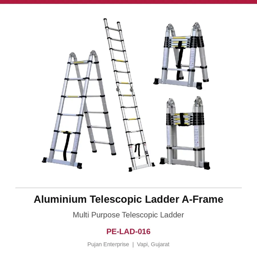 Aluminium Telescopic Ladder A-Frame – Multi Purpose Telescopic Ladder