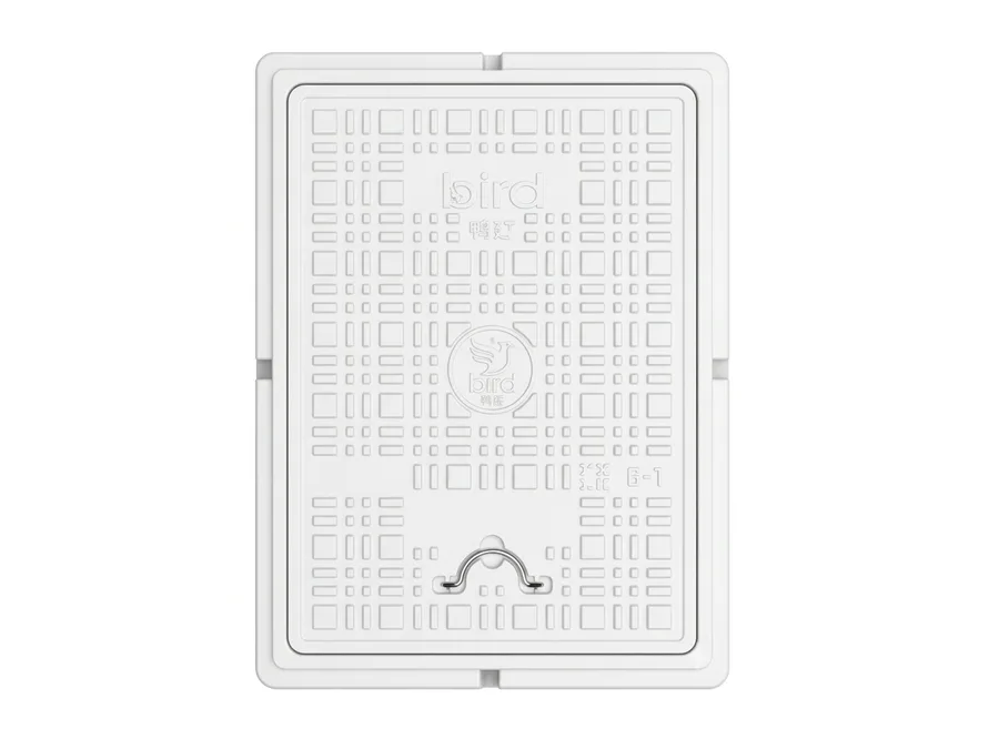 Koxil FRP Manhole Cover 18x18 inch 5 T White – Premium Quality Fibre Reinforced Cover