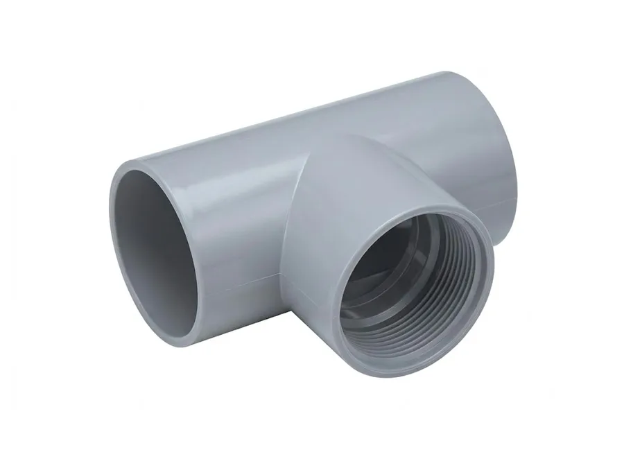 Astral AquaSafe uPVC Tee 50 mm (1½ inch) – 6 kgf/cm² Moulded Fitting