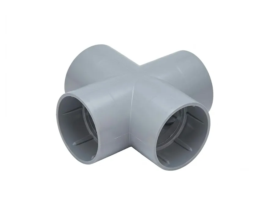 Astral AquaSafe uPVC Cross Tee 40 mm (1¼ inch) – 6 kgf/cm² Moulded Fitting