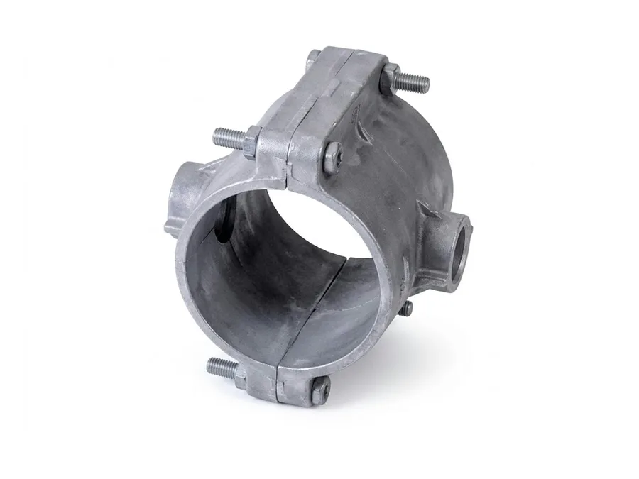 Astral AquaSafe uPVC Service Saddle Both Side Threaded 90 mm x 1 inch – 6 kgf/cm² Moulded Fitting