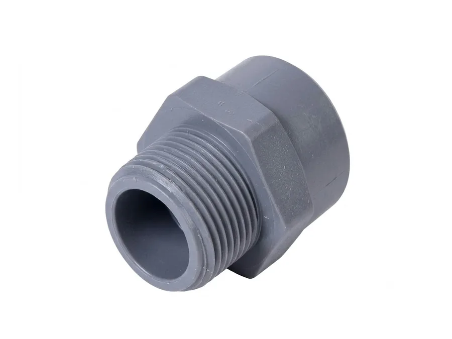 Astral AquaSafe uPVC Male Threaded Adaptor (MAPT) 20 mm x ½ inch – 10 kgf/cm² Moulded Fitting