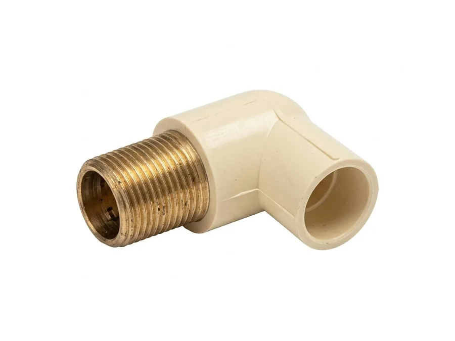 Astral CPVC Pro Female Extended Elbow 90° Brass (Threaded x Socket) 20 x 15 mm (¾ x ½ inch)