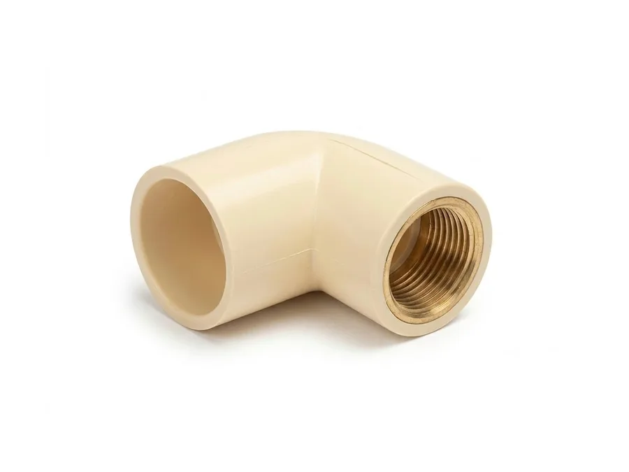 Astral CPVC Pro Elbow 90° Brass FPT x Socket 20 x 20 mm (¾ x ¾ inch)
