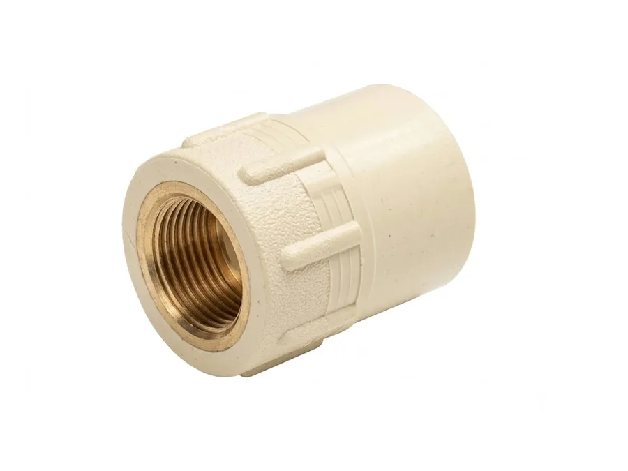Astral CPVC Pro Reducer Coupler (Brass Threaded x Socket) 25 x 20 mm (1 x ¾ inch)