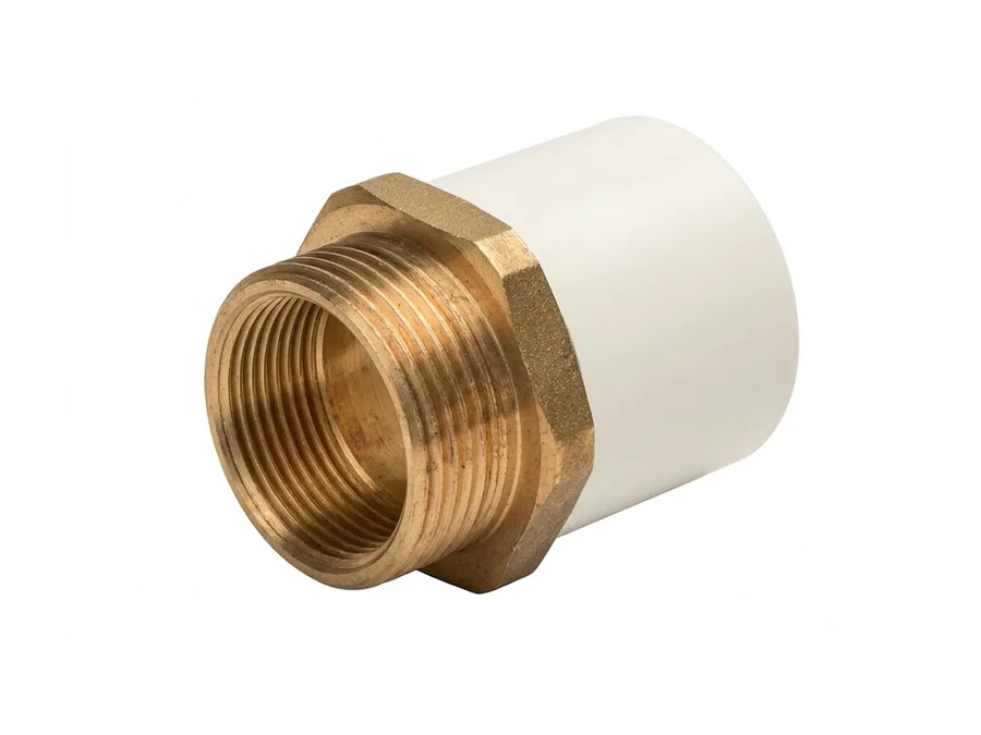 Astral CPVC Pro Male Adaptor (Brass Threaded x Socket) Schedule 80 80 mm (3 inch)