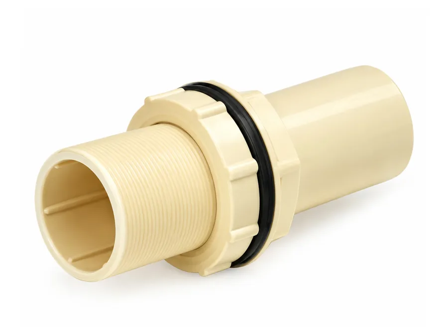 Astral CPVC Pro Tank Adaptor Long (Threaded x Spigot) Schedule 80 65 mm (2½ inch)