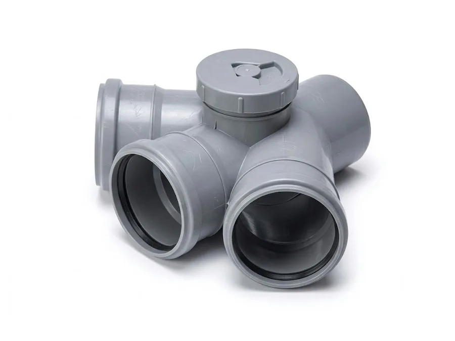 Astral Drainmaster Ring Fit Double Y with Door 75 mm