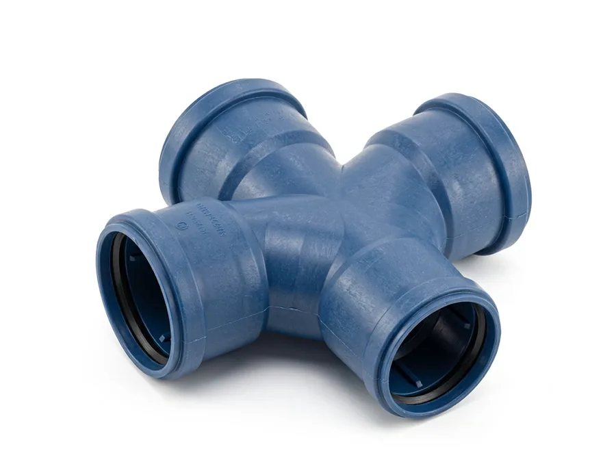 Astral DrainPro Double Tee (Swept) 75 mm