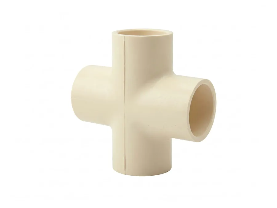 Prince Pipes SmartFit Plus CPVC Four Way Tee 25 mm (1 inch) SDR 11