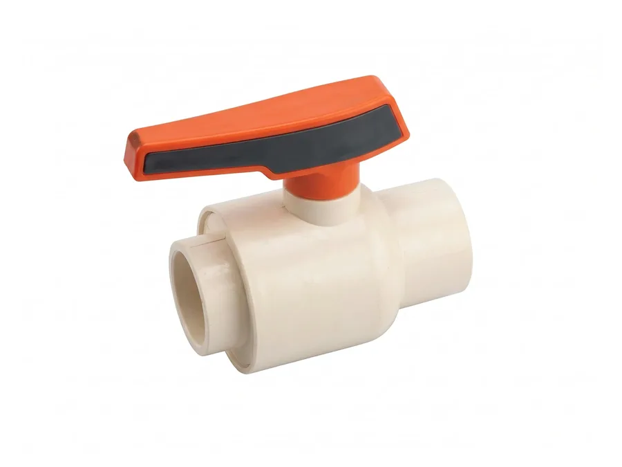 Prince Pipes SmartFit Plus CPVC Ball Valve With Rubberized Gripper Handle 25 mm (1 inch)