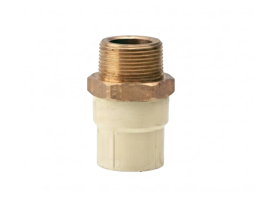 Prince Pipes SmartFit Plus CPVC Male Threaded Adapter Heavy (Brass Insert) 50 mm (2 inch) SDR 11