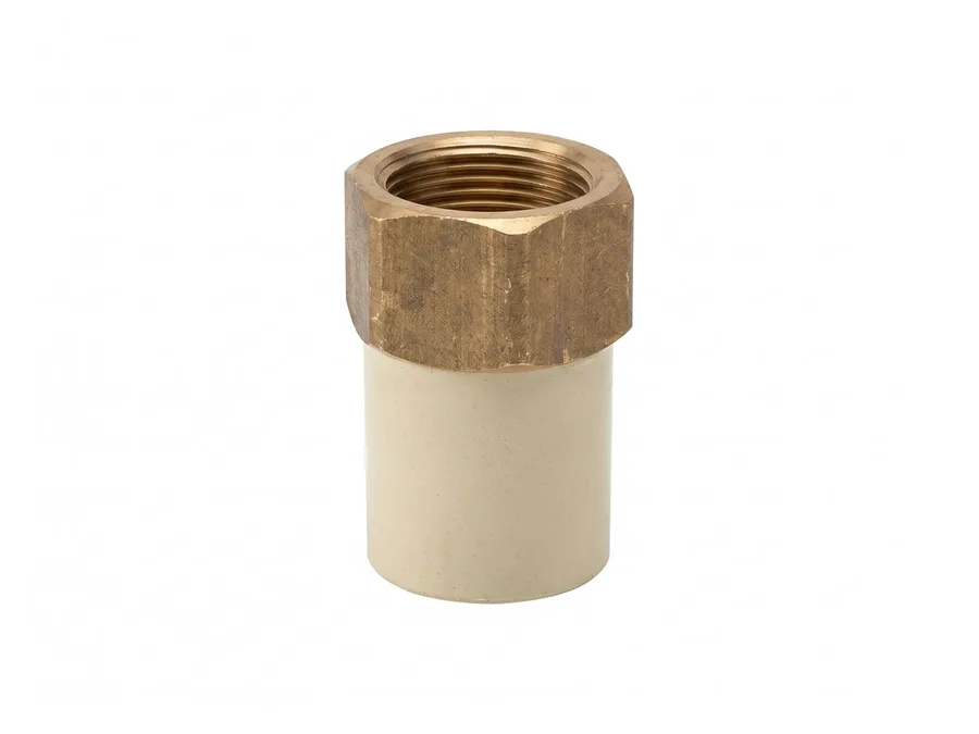 Prince Pipes SmartFit Plus CPVC Female Threaded Adapter Heavy (Brass Insert) 50 mm (2 inch) SDR 11