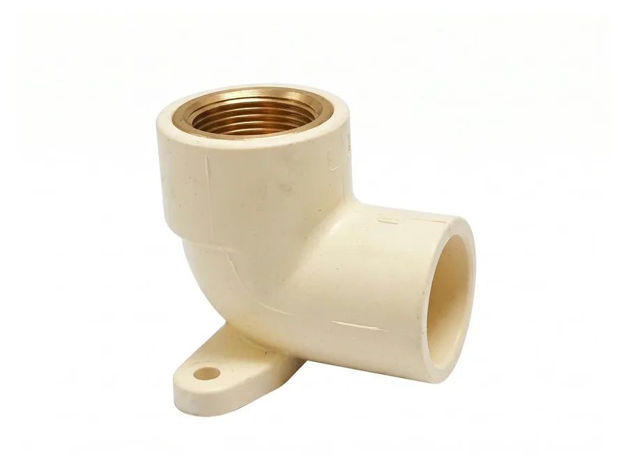 Prince Pipes SmartFit Plus CPVC Reducing Female Threaded Adapter With Clamp (Brass Insert) 20 X 15 mm (3/4 X 1/2 inch) SDR 11