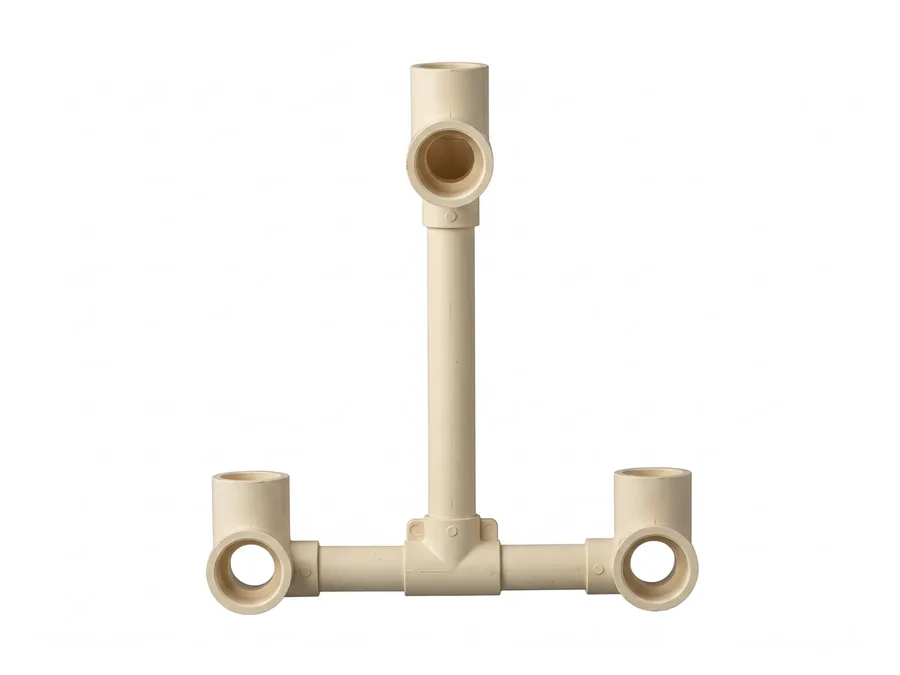 Prince Pipes SmartFit Plus CPVC Wall Mixer Hot Up & Cold Up 150 mm 25 X 15 mm (1 X 1/2 inch)