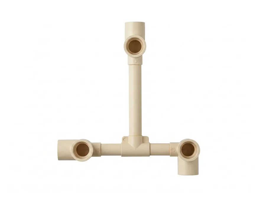 Prince Pipes SmartFit Plus CPVC Wall Mixer Hot Side & Cold Down 150 mm 25 X 15 mm (1 X 1/2 inch)