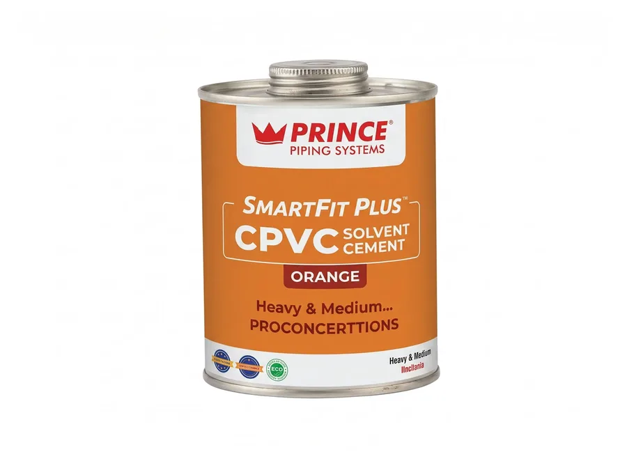 Prince Pipes SmartFit Plus CPVC Solvent Cement Tin (Heavy) 118 ml
