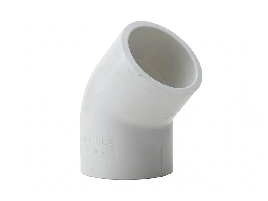 Prince Pipes Easyfit UPVC Elbow 45° 20 mm (3/4 inch) SCH 80
