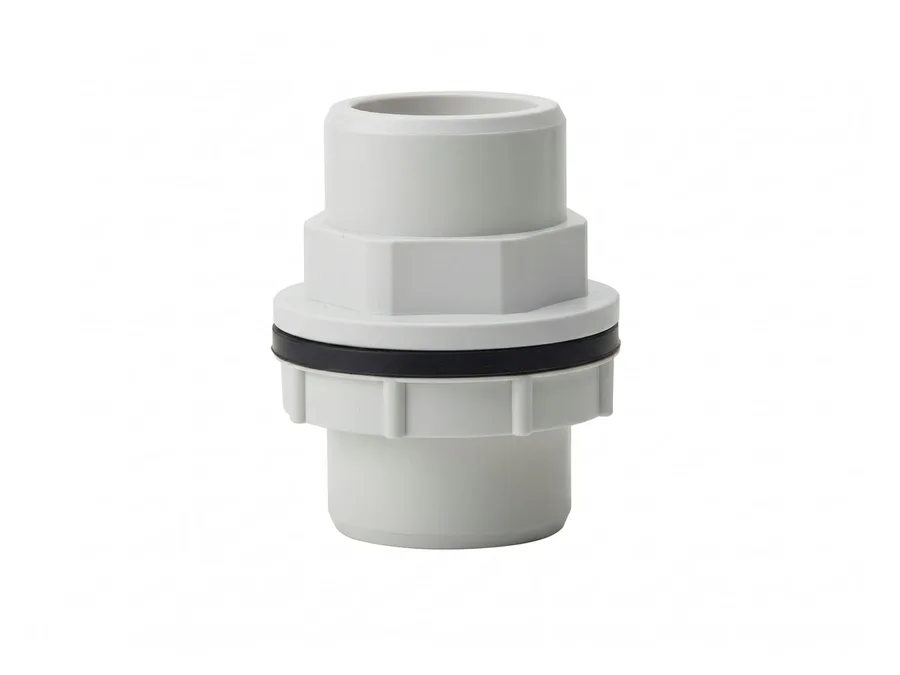 Prince Pipes Easyfit UPVC Tank Connector Short Body 50 mm (2 inch) SCH 80