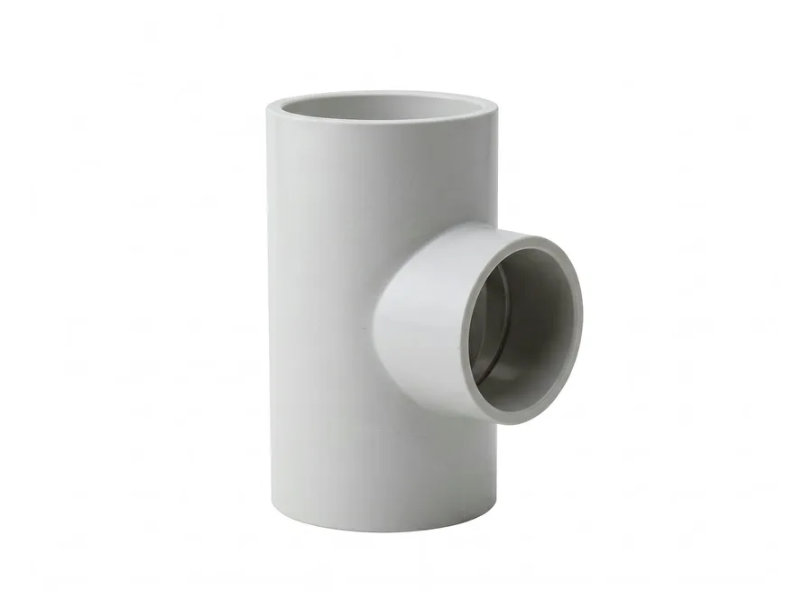 Prince Pipes Easyfit UPVC Reducing Tee 80 X 65 mm (3 X 2 1/2 inch) SCH 80