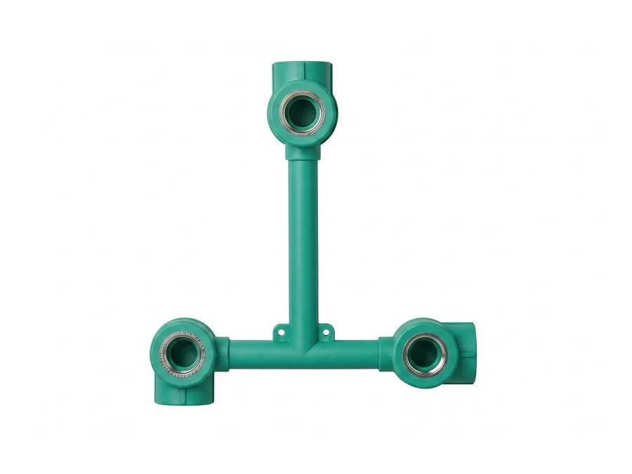 Prince Pipes Greenfit PPR Wall Mixer (Hot Up | Cold Down) 25 X 20 mm (3/4 X 1/2 inch)