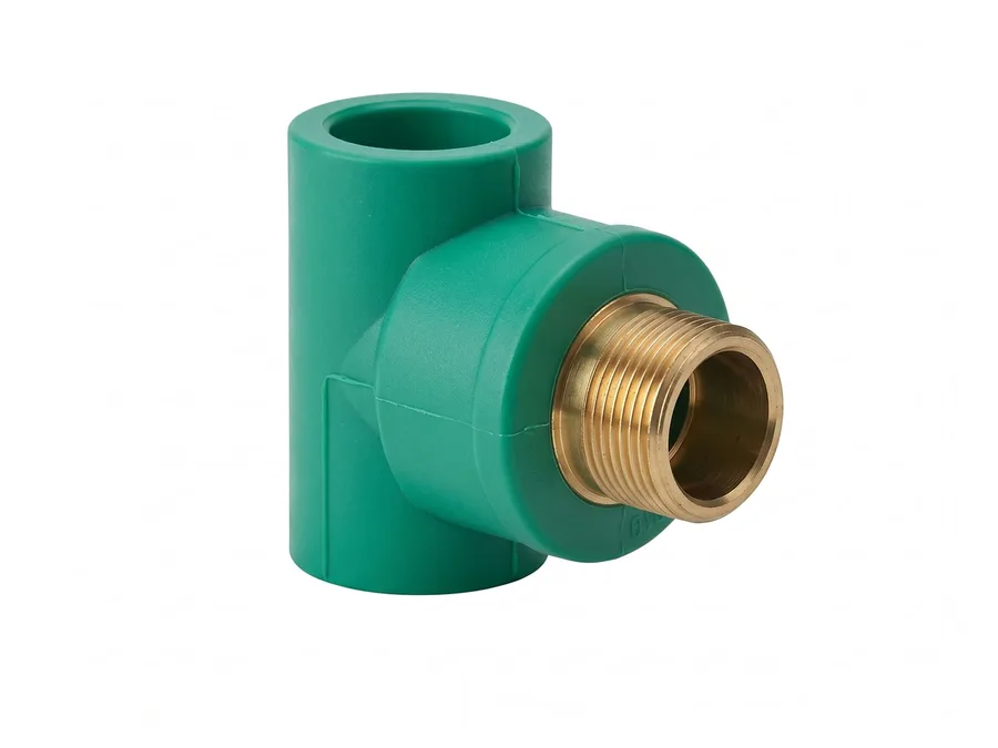 Prince Pipes Greenfit PPR Male Threaded Tee 25 X 25 mm (3/4 inch)