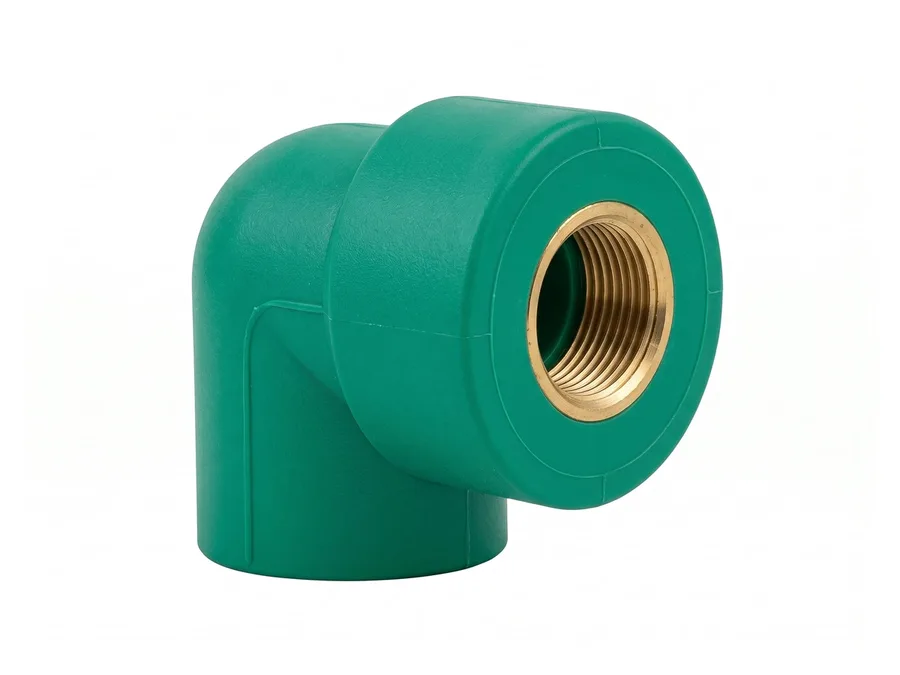 Prince Pipes Greenfit PPR Female Threaded Elbow 32 X 20 mm (1/2 inch)