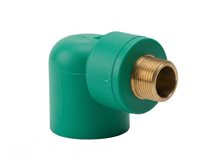 Prince Pipes Greenfit PPR Male Threaded Elbow 20 X 25 mm (3/4 inch)